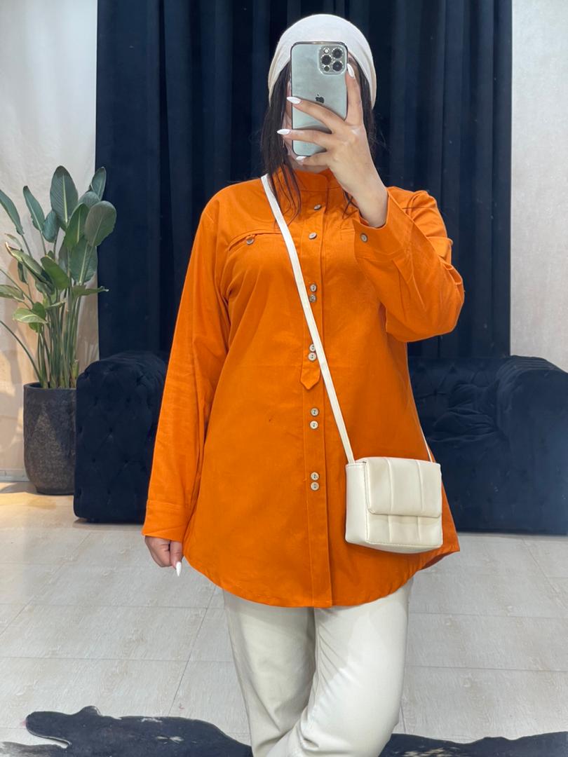 مانتو لینن یقه دیپلمات کد 1096