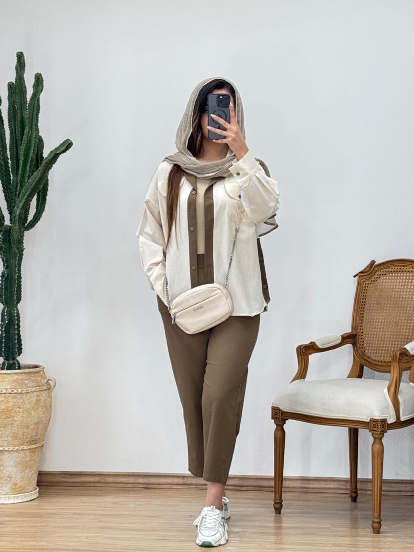 ست شومیز و شلوار آبان کد 12758