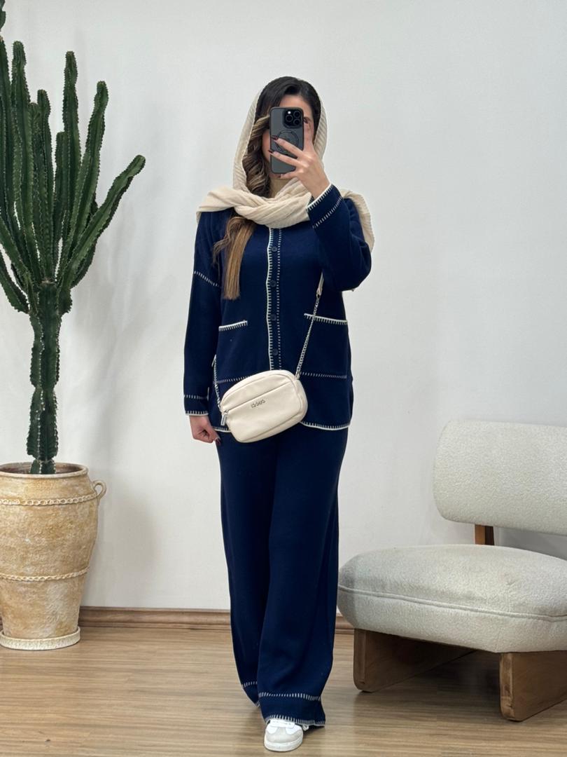 ست ژاکت و شلوار کد 12311