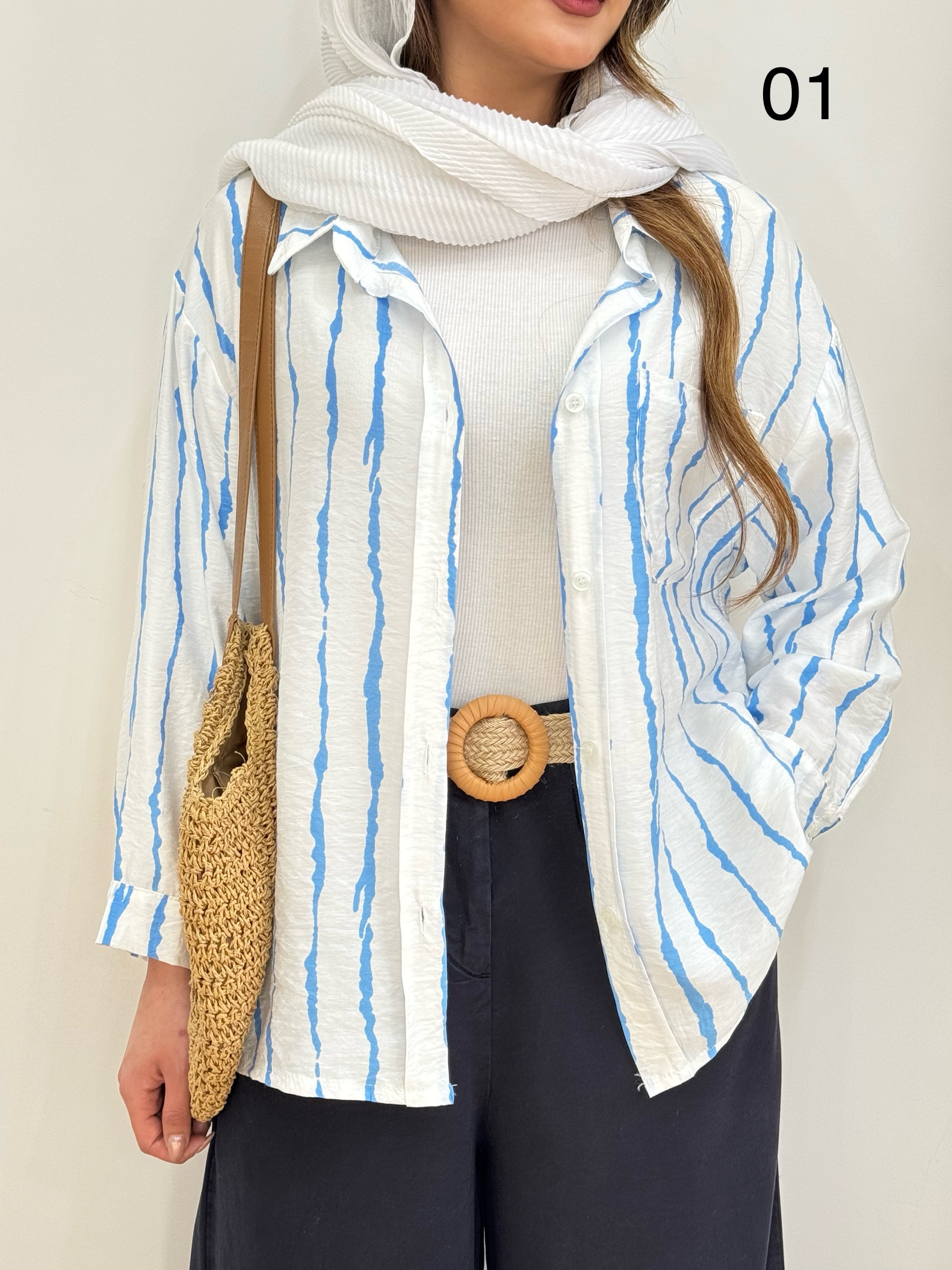 شومیز پری ترک کد 12367