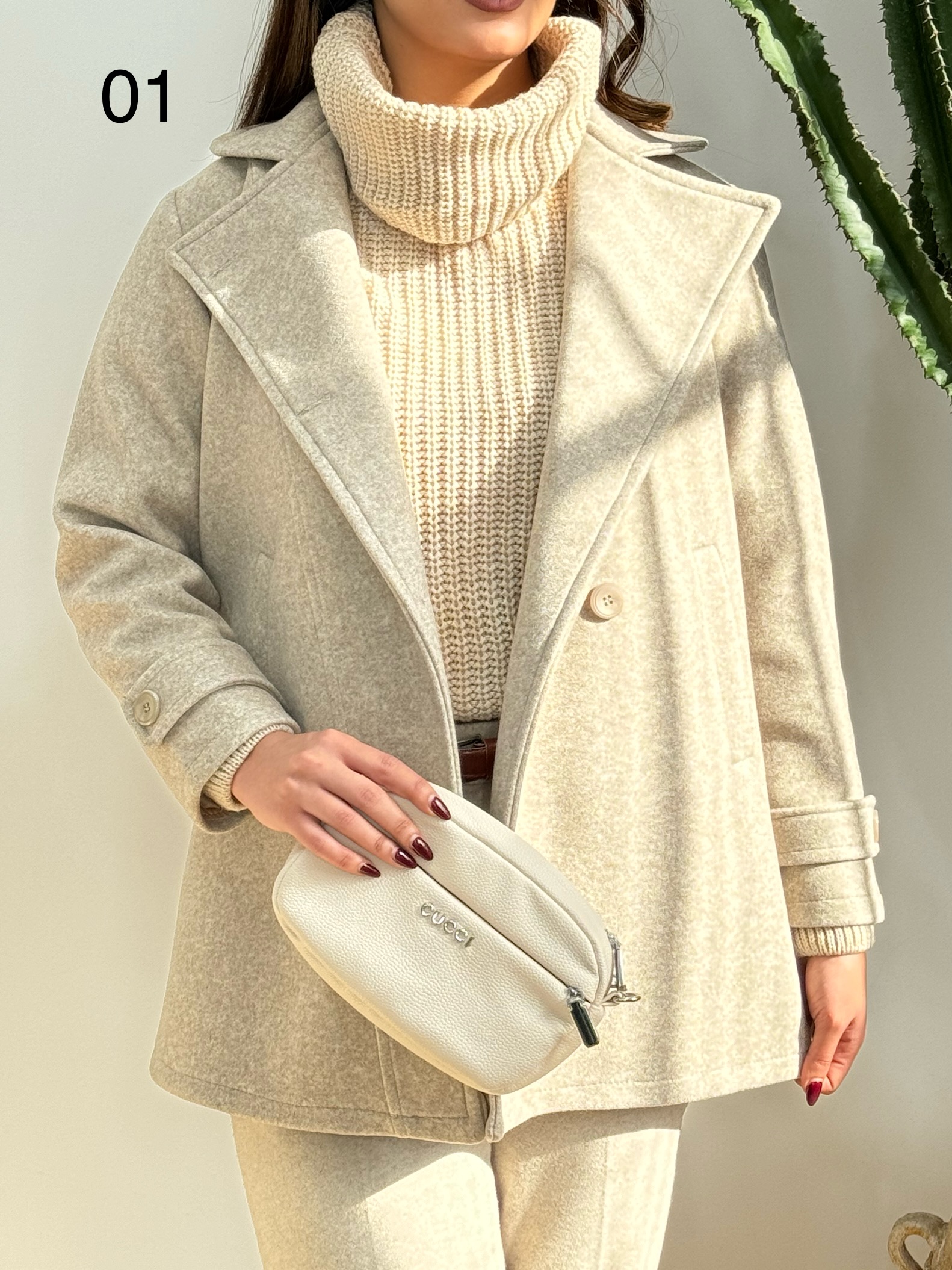 پالتو فوتر آستین پاگن کد 12325