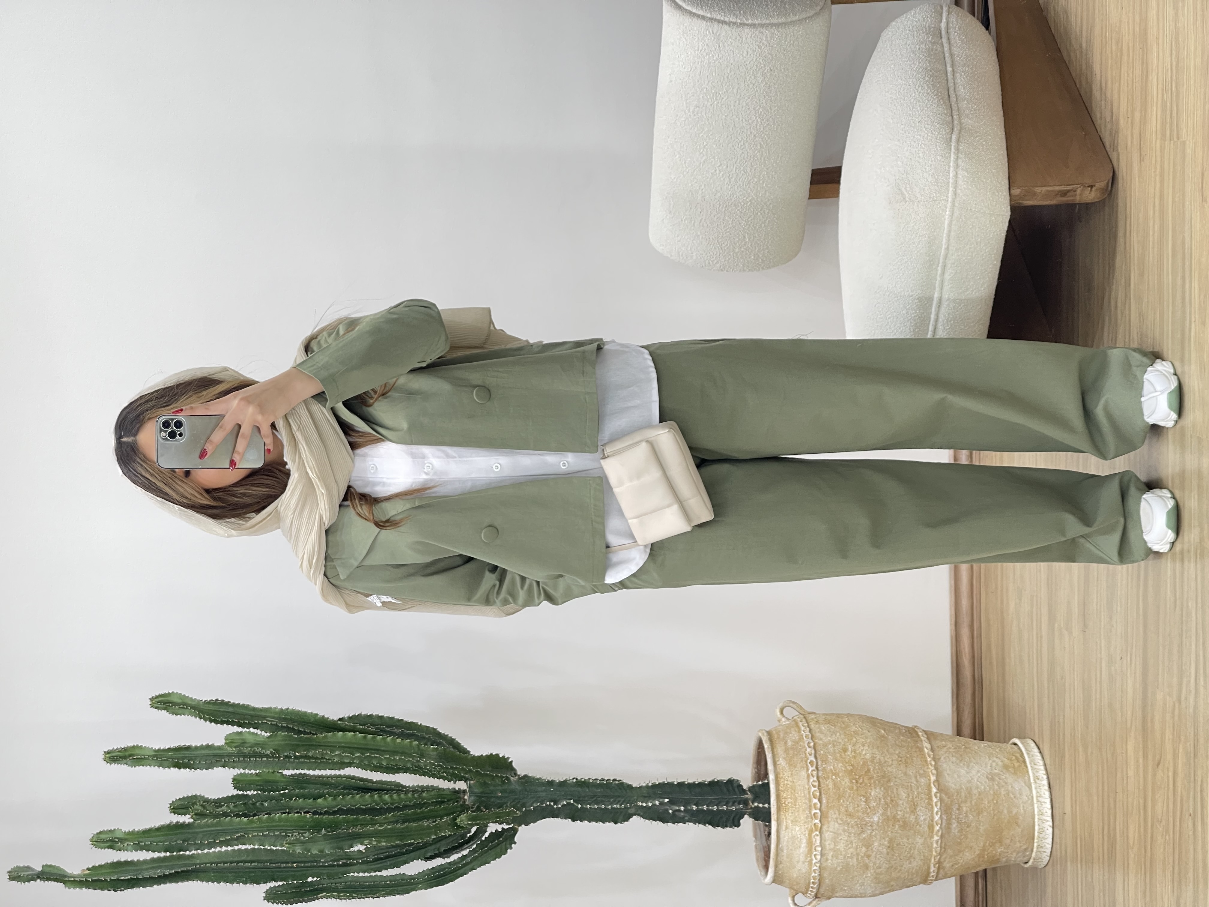 ست سه تیکه یقه مردونه کد 11682