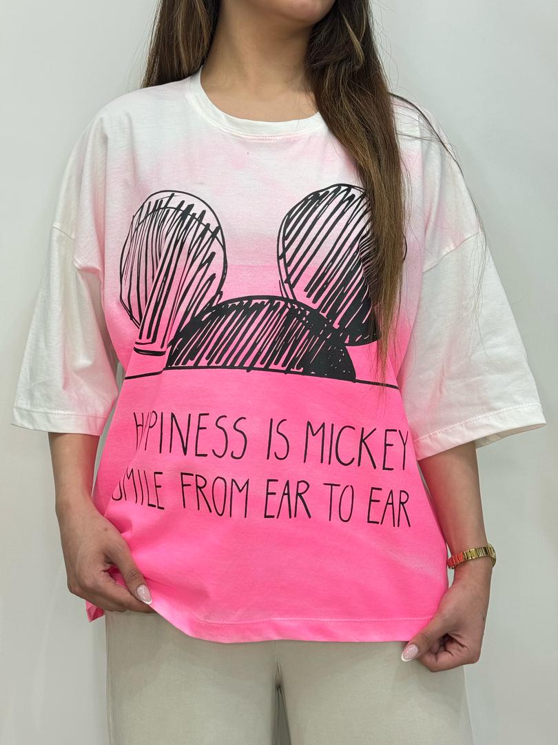 تیشرت باکسی میکی جدید کد 12423