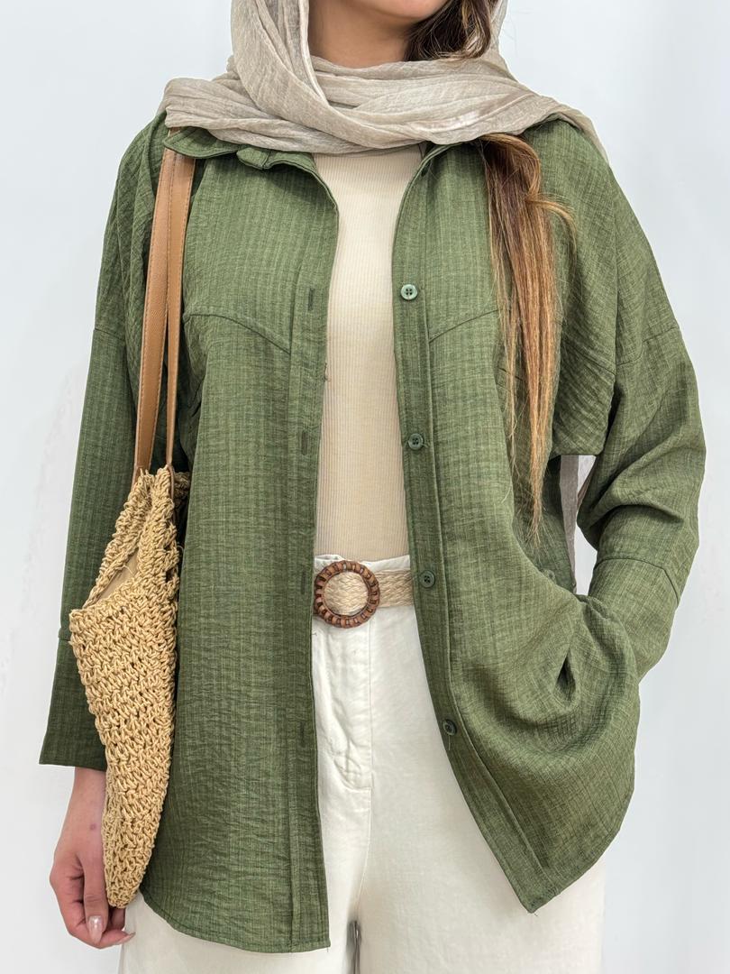 شومیز نیلگون کد 12373