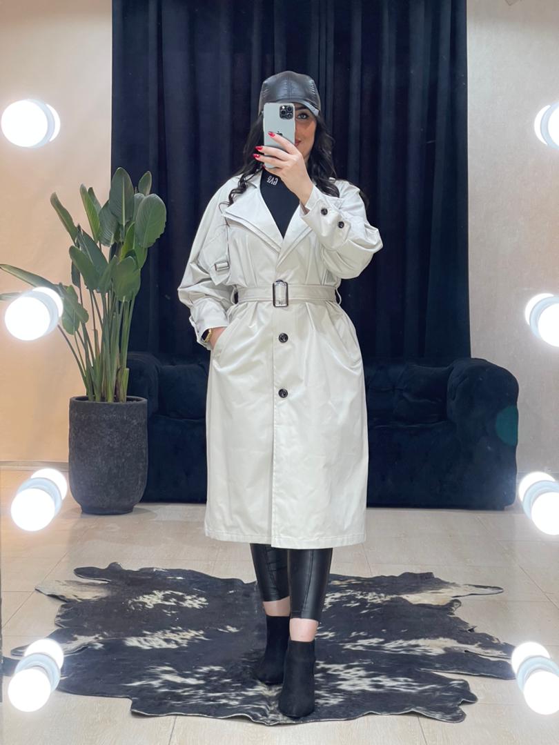 بارونی جلو دکمه آستردار کد 656