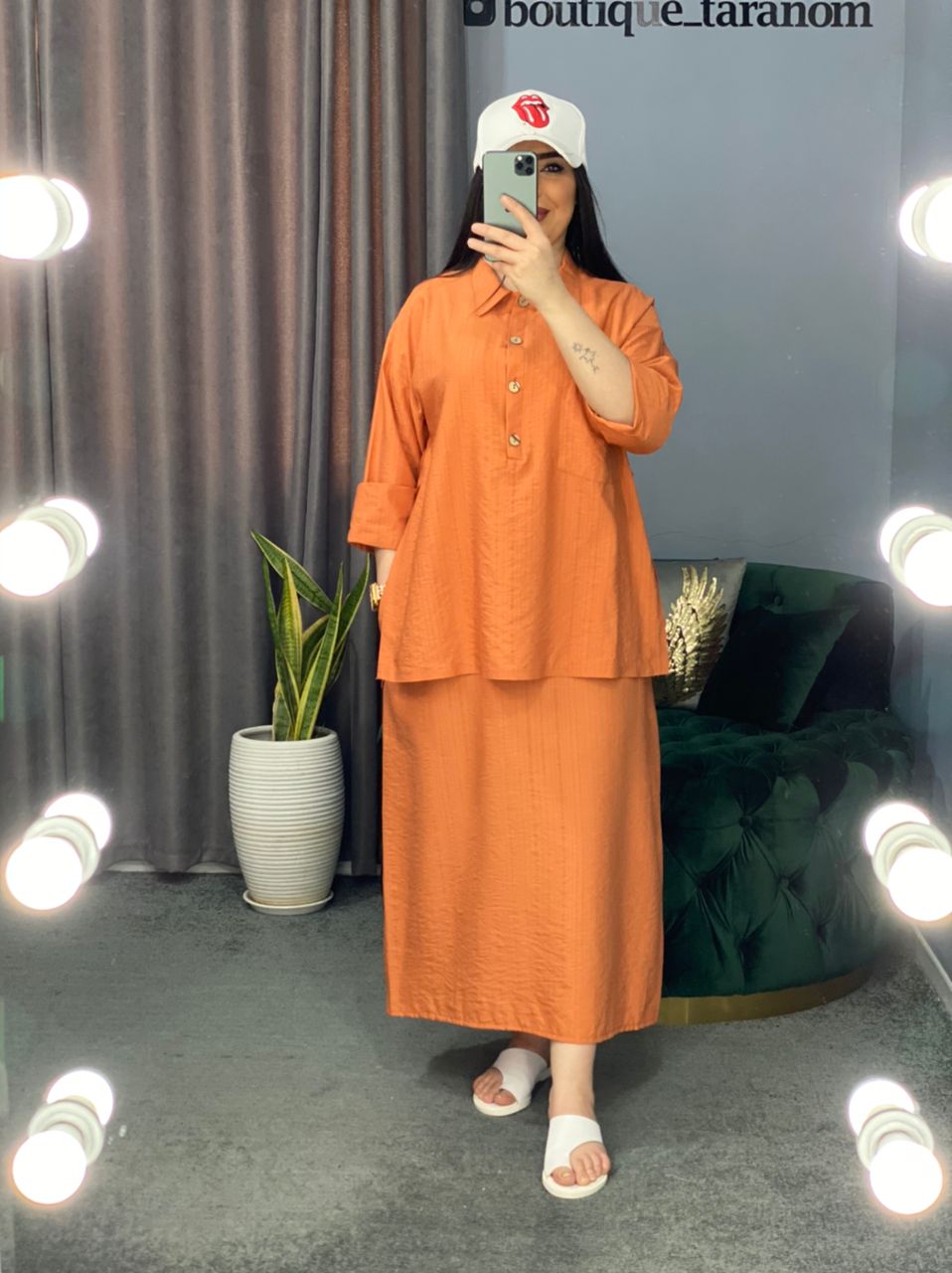 ست سارافون و شومیز تارا کد 384