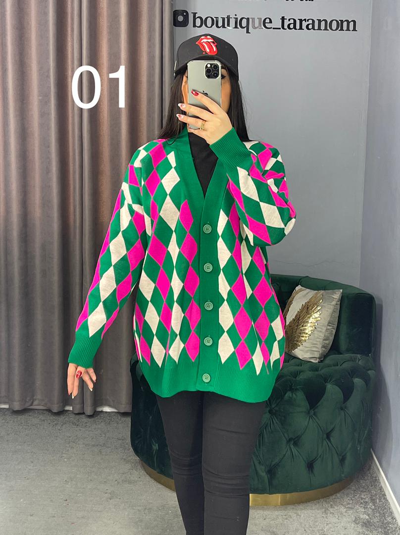 بافت لوزی جلو دکمه کد 565