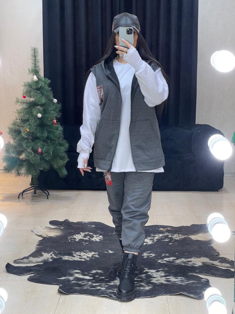 ست سه تیکه جلو زیپ کد 691