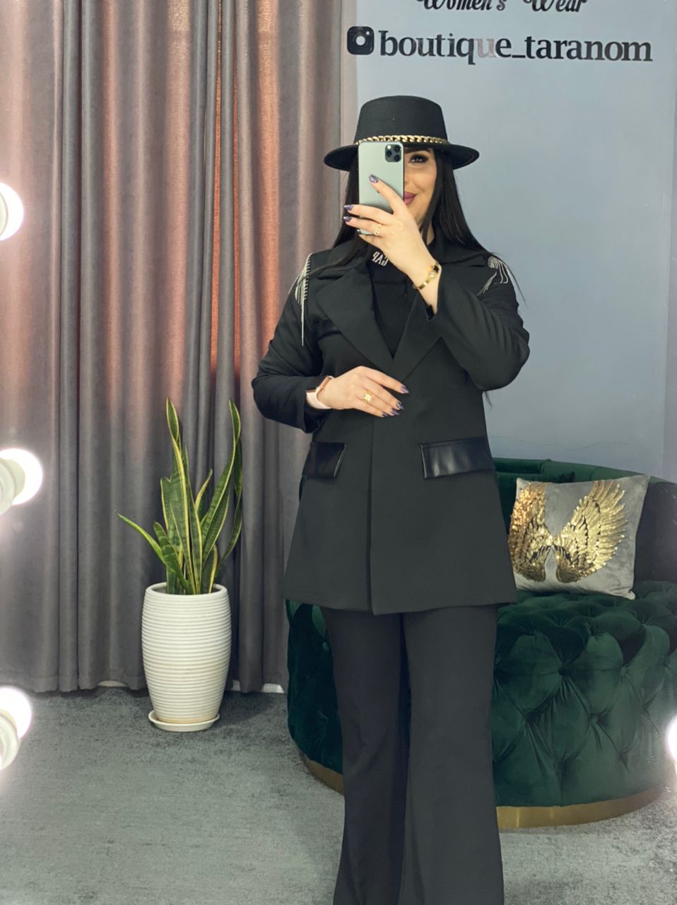 مانتو مزونی سرشونه زنجیری کد 281