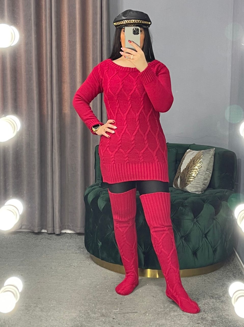 ست بافت و جوراب کد 562