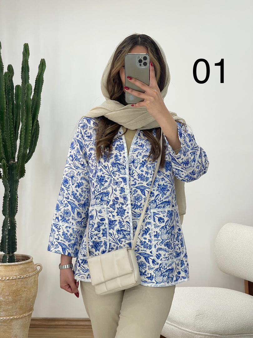 مانتو کوک دوزی کد 11480