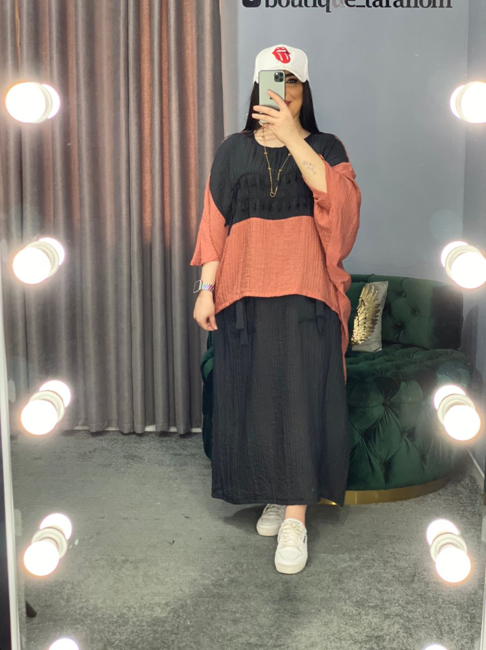 ست رویه و سارافون منگوله دار کد 379