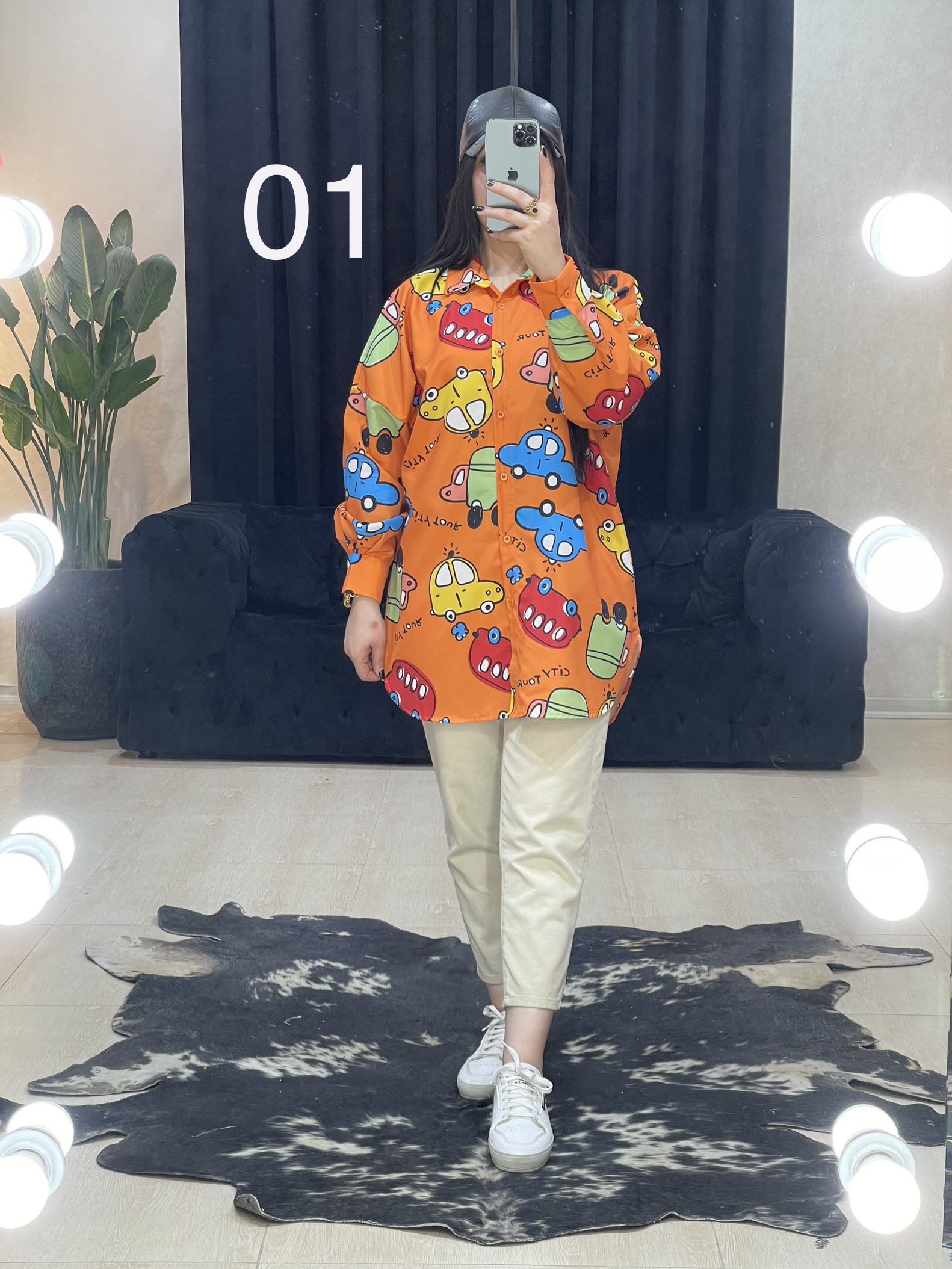 شومیز مانتویی عروسکی کد 978