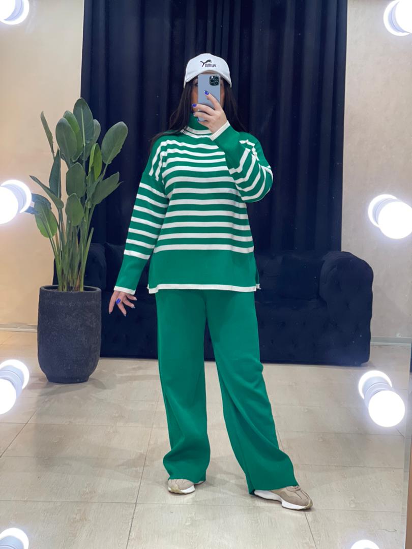 ست بافت و شلوار کد 633