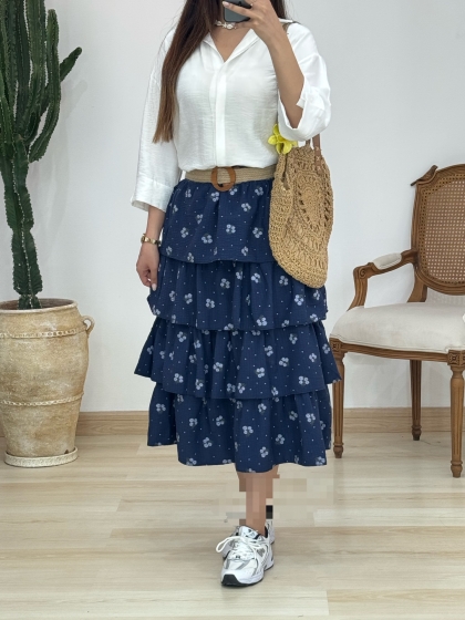 دامن طبقه ای کد 12721