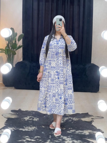 مانتو پیراهنی ستاره کد 888