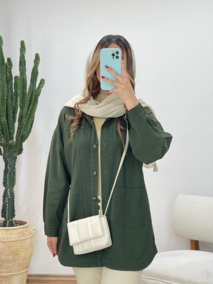 مانتو کتان آنیل کد 11856