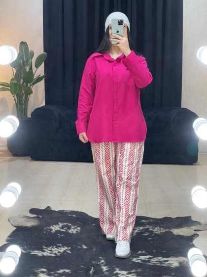 ست شومیز و شلوار جناقی کد 934