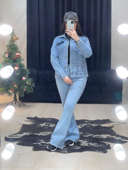 کت جین ضخیم کد 671