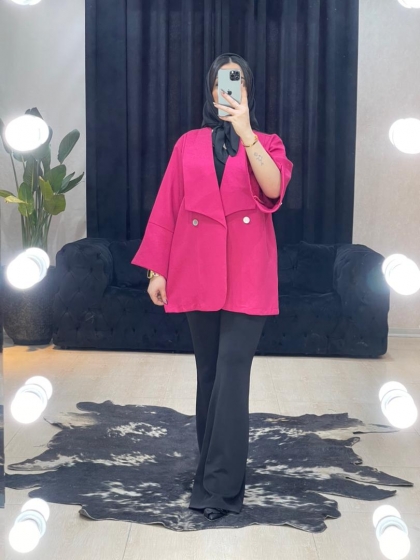 مانتو کتی یقه آمریکایی کد 792