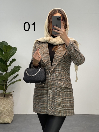 پالتو ترک آستردار کد 11289