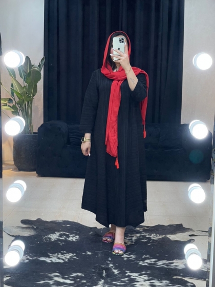 مانتو پیراهنی کراش چاوک کد 11104