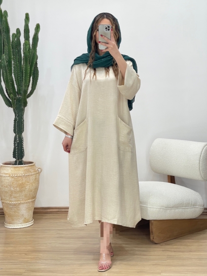 مانتو پیراهنی شانتون کد 11622