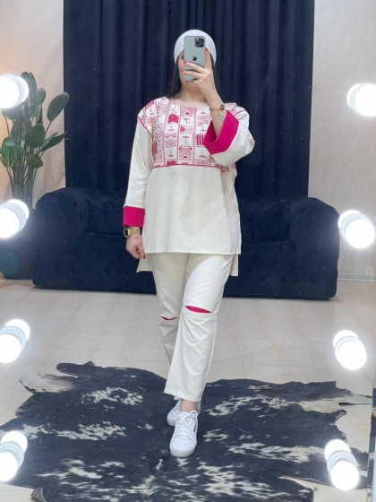 ست شومیز و شلوار کد 916