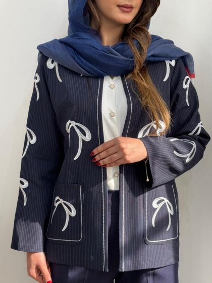 کت مزونی پاپیون کد 12263