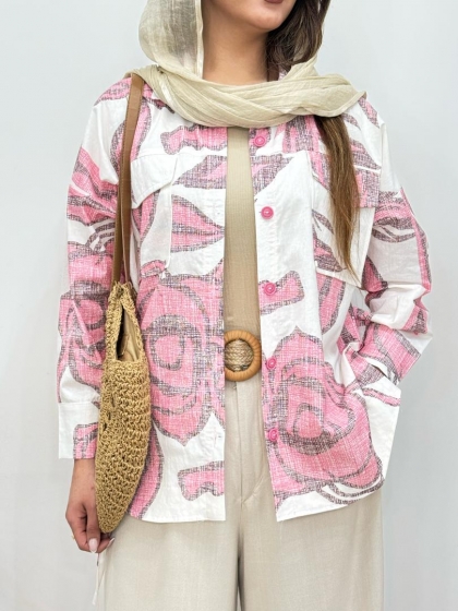 شومیز فاخر ایتالیایی کد 12444