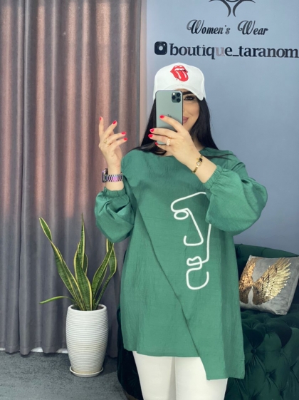 مانتو طرح رخ کد 319