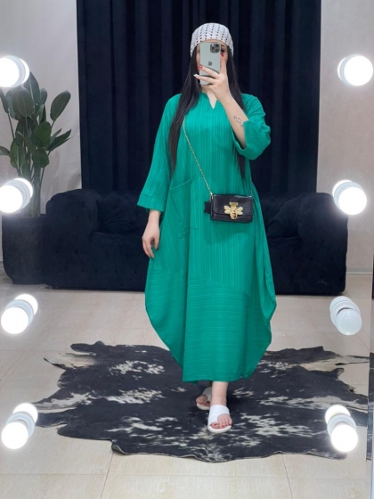 مانتو‌ پیراهنی کراش کد 783