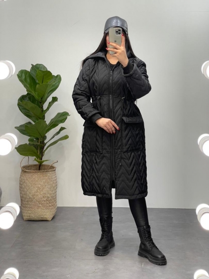 کاپشن لوزی دوزی بلوط کد 11267