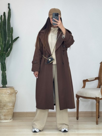 بارونی بلند برشکا کد 12783