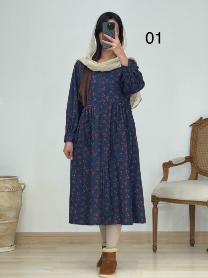 پیراهن کبریتی دو جیب کد 12981