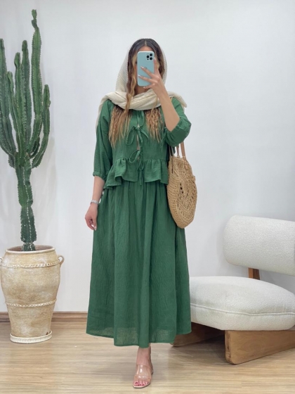 ست شومیز و دامن عروسکی کد 11982