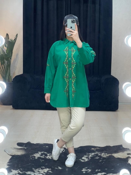 شومیز مانتویی سنتی کد 917