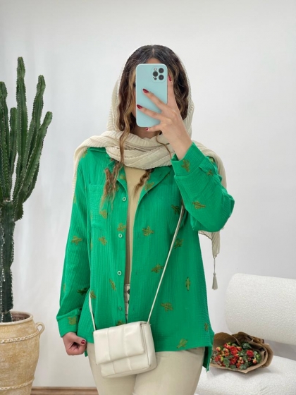 شومیز کاکتوس دبل فیس کد 11847