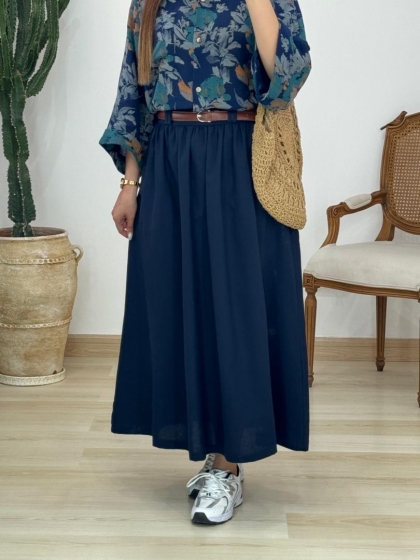 دامن لینن میستری کد 12674