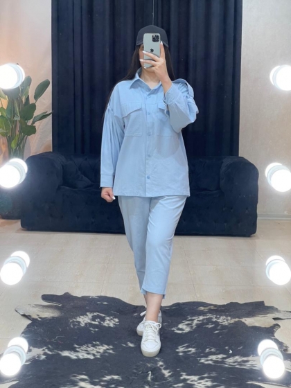 ست شومیز و شلوار کد 1045