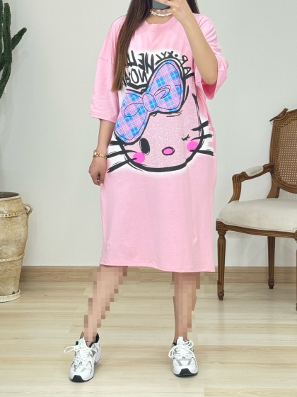 پیراهن کیتی کد 12730