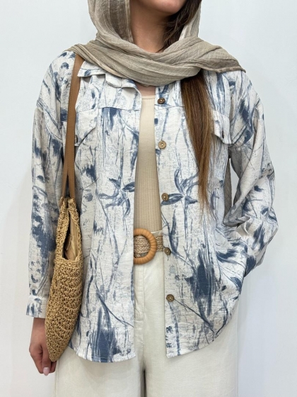 شومیز ترک پیک کد 12418