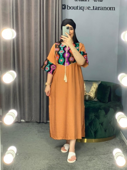 مانتو ماکسی خرجکار ترک کد 465