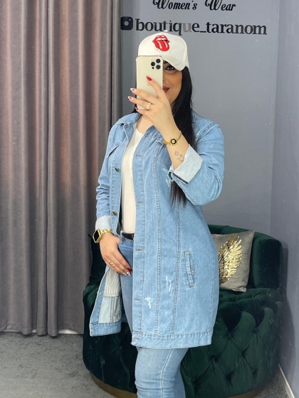 مانتو جین کد 553