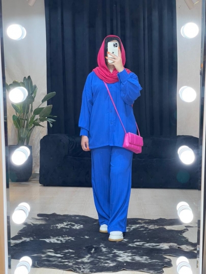 ست شومیز و شلوار آیوا کد 11167