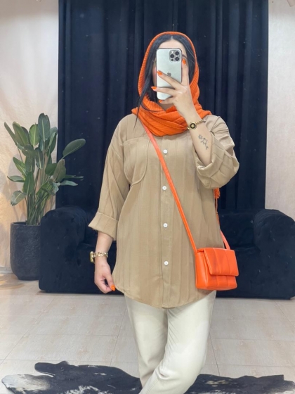 شومیز مانتویی آیوا کد 11130