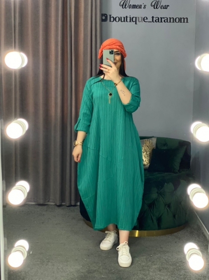 مانتو پیراهنی کراش کد 428