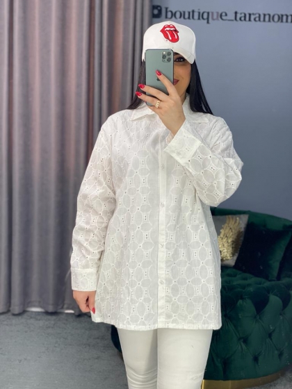 مانتو سوزن دوزی جلو دکمه کد 444