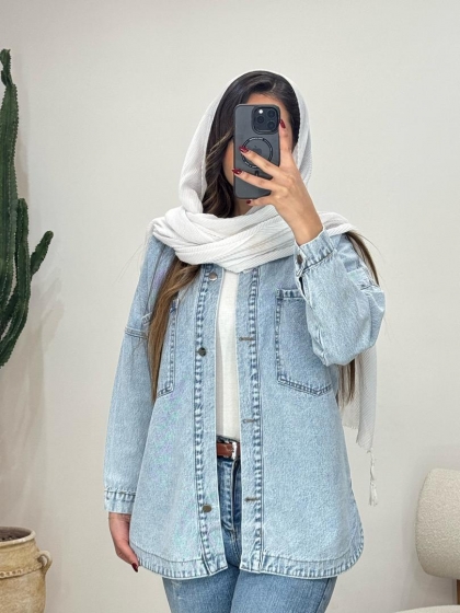 مانتو جین زارا کد 12287