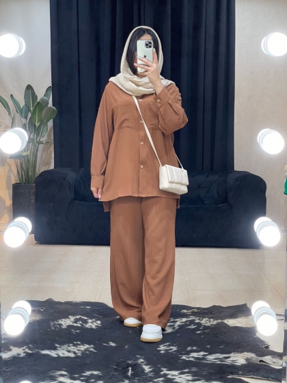 ست شومیز و شلوار آیوا کد 11136